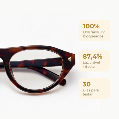 ROMA TORTOISE | Clear